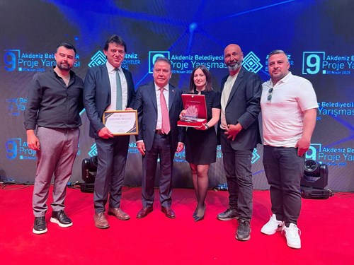 TROPİKAL PARK PROJESİ ÖDÜL ALDI